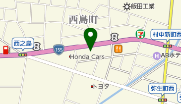 小川自動車の地図画像