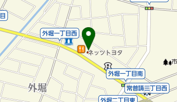 ネッツトヨタ中京株式会社 小牧外堀店の地図画像