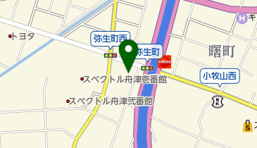 有限会社山西スバル自動車の地図画像