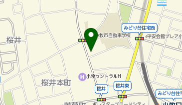 旭自動車の地図画像