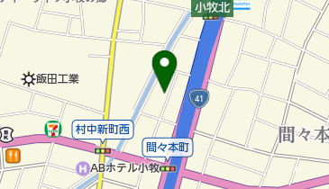 織間自動車鈑金塗装の地図画像