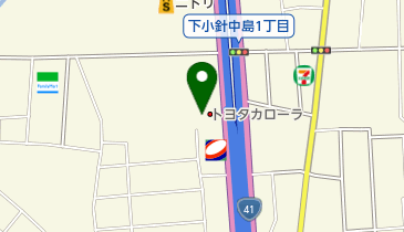 トヨタカローラ愛豊株式会社小牧ボディーサービスセンターの地図画像