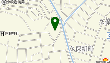 杲洞寺の地図画像