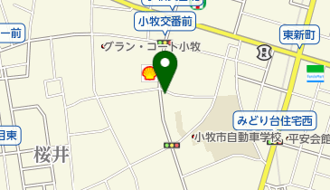 アカネフォートの地図画像