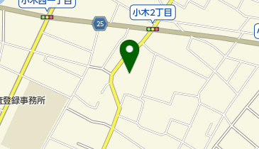 宇都宮神社の地図画像