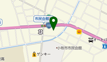 グリーンパレスの地図画像