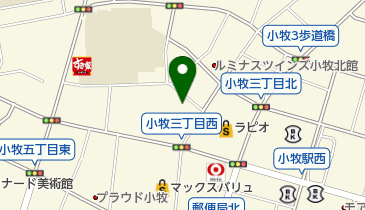 CPサロンローズルームの地図画像