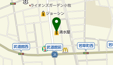 アザレ小牧の地図画像