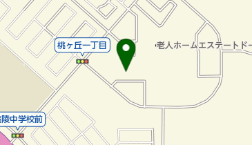 サンハイツ中央台管理室の地図画像