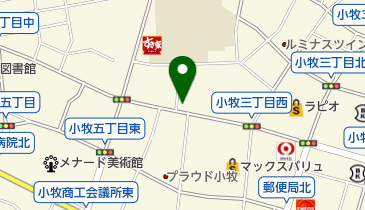 美容室ラルクの地図画像