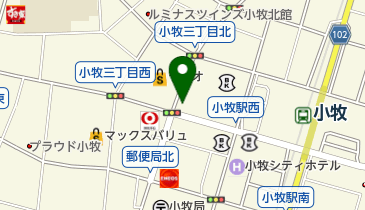 フナハシ洋装店の地図画像