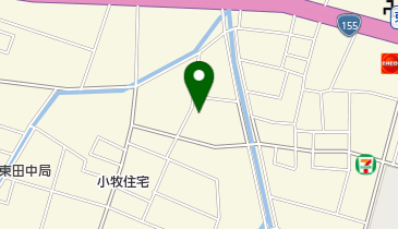 藤洋センイ株式会社の地図画像