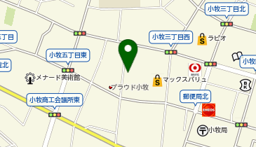 メガネのサトー本店の地図画像