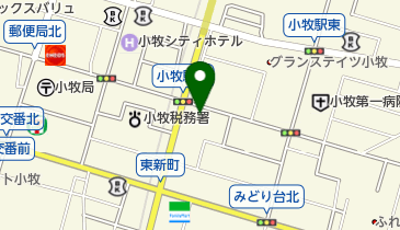 こまき調剤薬局 中央店の地図画像