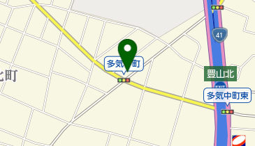 ヘルスピットアルファの地図画像