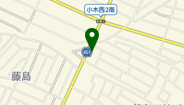 西村洋品店の地図画像