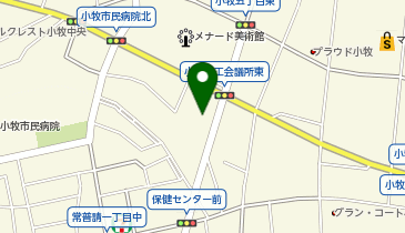 西安小牧店の地図画像