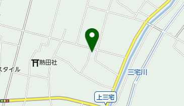 上三宅公民館の地図画像