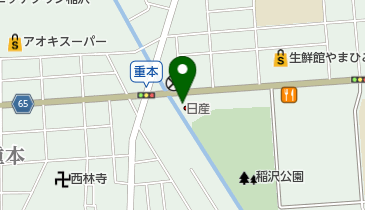 愛知日産自動車株式会社稲沢店の地図画像