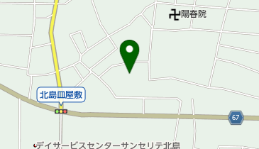 定福寺の地図画像