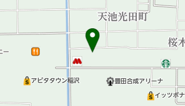 スタジオアリス稲沢店の地図画像