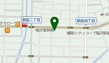 タートル稲沢店の地図画像