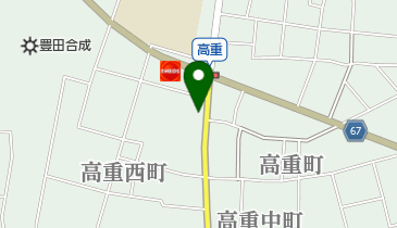 ギフトショップ上丹の地図画像