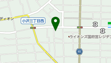 コイケ美容室の地図画像