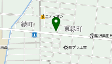 プリンス理容の地図画像
