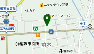 ヘアーサロン栄徳の地図画像