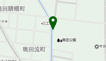 福田川奥田遊水地の地図画像