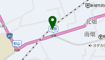 とんかつ並木の地図画像