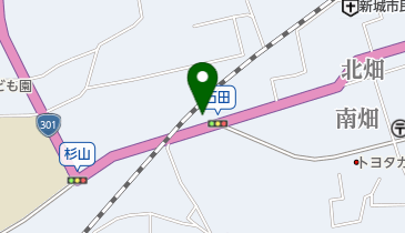 佐鳴予備校新城校の地図画像