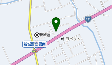 せきはら整体院の地図画像