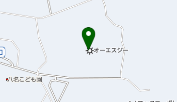 オーエスジー株式会社 八名工場の地図画像