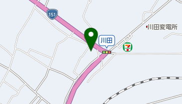 白井ドライクリーニング店の地図画像