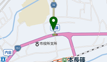 森下クリーニング店の地図画像