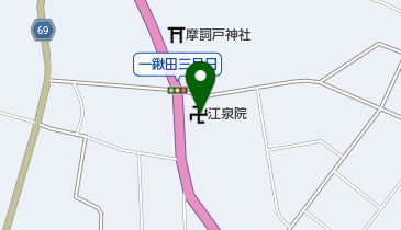 江泉院の地図画像