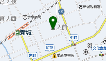 宗堅寺の地図画像