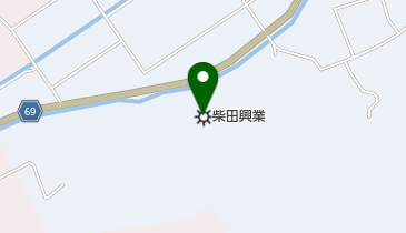 柴田興業株式会社新城営業所の地図画像