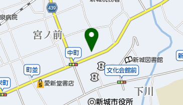 佐野屋寝具店 本町店の地図画像