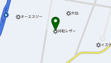 共和レザー株式会社の地図画像