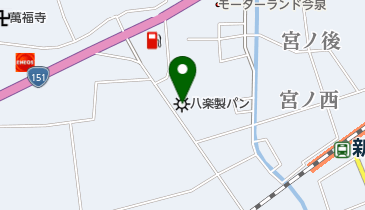 八楽製パン有限会社杉山工場の地図画像