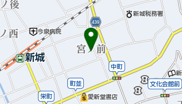 髪ふうせんの地図画像