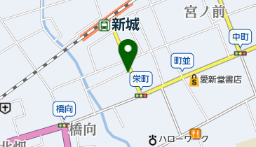 東京屋美容室の地図画像