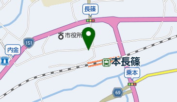 老平商店の地図画像