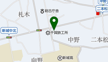 アクサ生命保険株式会社豊川営業所新城分室の地図画像