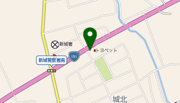 補聴器のナイトウの地図画像