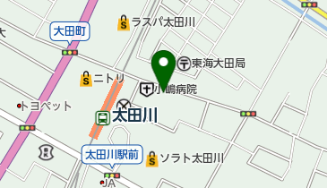 ナコー東海の地図画像