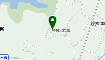 木庭公民館の地図画像